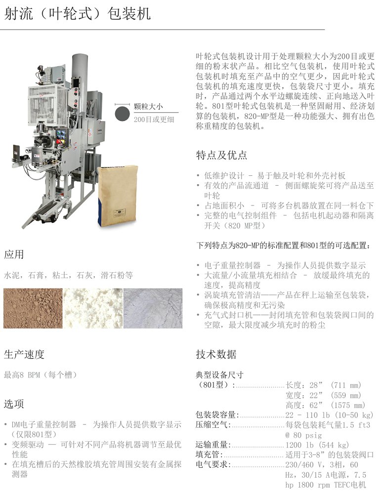 射流（葉輪式）包裝機(jī)